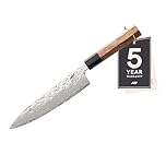 SEIDO Japanese Steel Chefs Knife 67 Layer dmasacus Knife high Carbon 67 Layers Ultra Sharp Kitchen Knife
