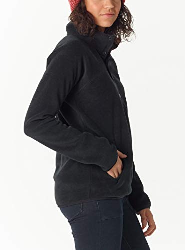 Burton Womens Hearth Fleece Pullover, True Black, X-Large