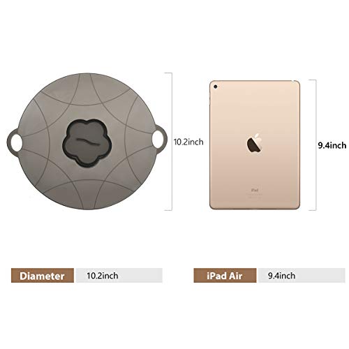 Euchoiz Silicone Spill Stopper Lid, Silicone Boil Over Safeguard Anti Spill Lid Cover Multi-Function Kitchen Cooking Tool For Cooking Pots From 7-10Inches #TOP5