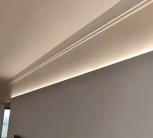 Canal difusor de luz de Pared LED con Riel Inseparable de Iluminación Indirecta 3