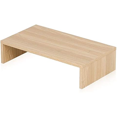 Soporte Monitor Elevador FITUEYES Madera Amarillo Cover