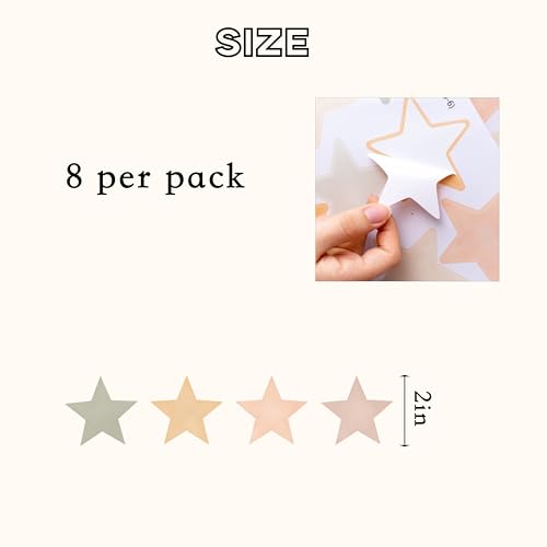 Vinilo Decorativo Estrellas 2 Pulgadas Nursery 96 Pcs miniatura 5