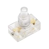 [Especificaciones]: Interruptor de control basculante de luz de alimentación directa en línea;Tamaño: 26 x 13 x 25mm / 1.02" x 0.51" x 0.98" (L*W*H)