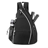 Compartiment zippé séparé : comprend une section de rangement dédiée pour organiser les petits accessoires tels que les volants, les balles, les clés et les téléphones, ce qui les rend facilement accessibles et séparés en toute sécurité de l'équipement principal