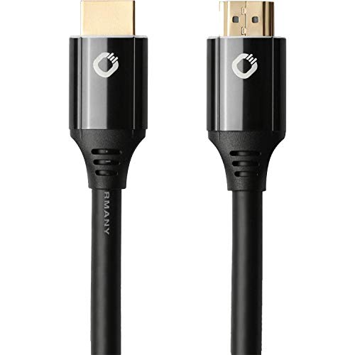 OEHLBACH Black Magic MKII - 8K Ultra High-Speed HDMI-Kabel - 8K FUHD 60Hz 4320p / 4K 120Hz 2160p - 48Gbit/s (21:9 Cinema, 3D, Dolby Vision, Dynamic HDR 10+, VRR, eARC, UHD2) - 1,5 Meter Schwarz - Image 4