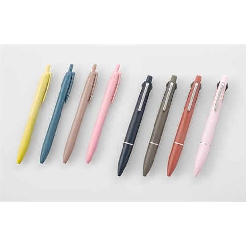 Caneta esferográfica Uni Jetstream única, equipada com tinta Lite Touch de 0,5 mm (preta), edição li