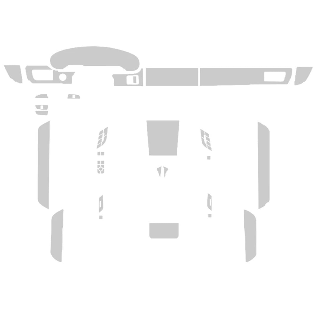 Conpert Ppf Film For Car For Porsche Taycan 2020-2024, Interior Protection Film Tpu Anti-Scratch Sticker Dashboard Gps Navigation Transparent Sticker Lhd