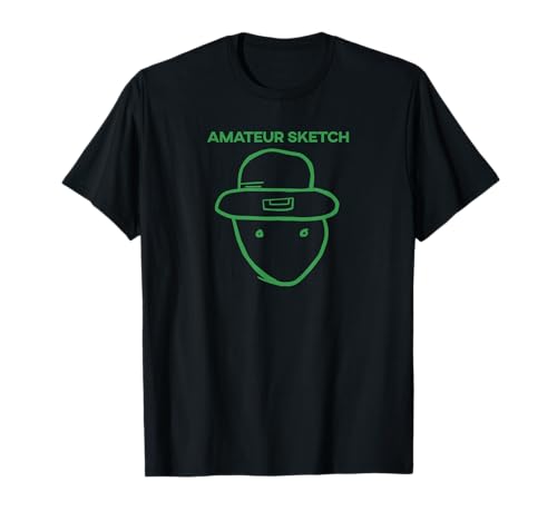 Amateur Leprechaun Sketch Mobile Alabama St Patrick's Day T-Shirt