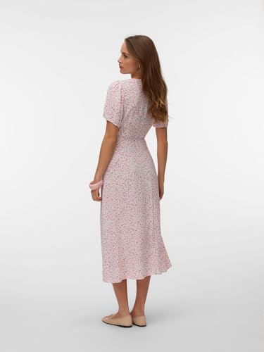 Robe molletonnée VERO MODA mi-longue en coton - 4