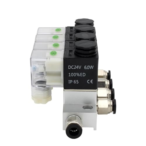 Distributeur pneumatique 2V025-08 DC12V pour automatiser un système agricole - 8