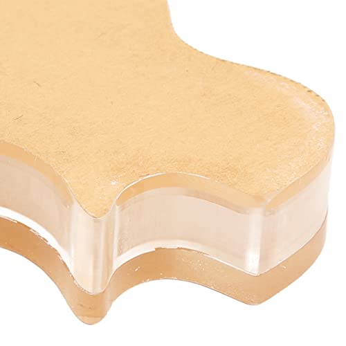 Étui de Rangement pour Médiator de Guitare, étui de Support de Médiator Transparent pour Basse, en Forme de Guitare - Les Beatles, Paul McCartney, John Lennon, RIngo Starr, George Harrison Étui de Rangement pour Médiator de Guitare, étui de Support de Médiator Transparent pour Basse, en Forme de Guitare – Image 3