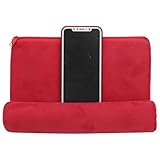 Portabilité pratique ---- Grâce à sa conception légère, ce coussin de repos pour tablette peut être facilement transporté en déplacement. Que vous voyagiez allongé dans votre lit ou assis sur le canapé, vous pouvez voir où vous êtes.