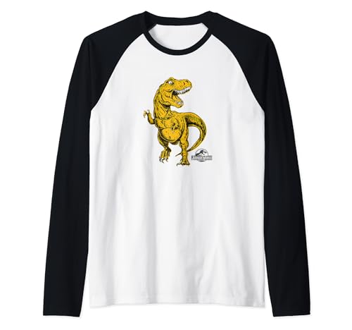 T-shirt raglan Jurassic World pour fan de dinosaures