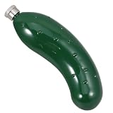 Generico Fiaschetta in Acciaio Inox 304, 5oz, Verde, Tascabile