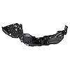 TRQ Front Left Inner Fender Liner Black Drivers Side Compatible with 2017-2018 Toyota Prius Prime TO1248217 #1