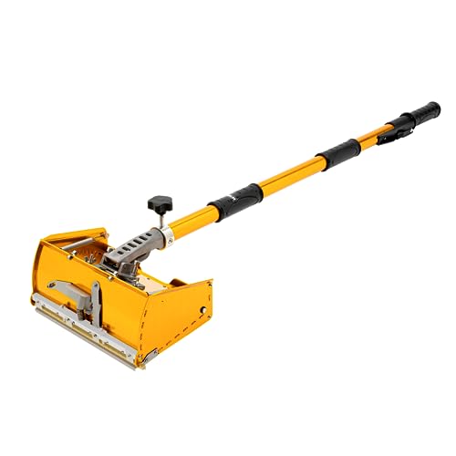 Caja Acabado Plana Paneles Herramientas 90-150cm 5 Ajustable Engranajes Lijadora Pared Ajustable Decoración Drywall Tools Caja Plana para Paneles de Yeso