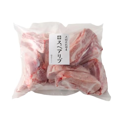 大館北秋田産豚骨付きスペアリブお手軽1.5kgパック(カット6〜8本)