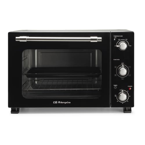 Horno de sobremesa Orbegozo HOT 398, 39 Litros, 1800 W, Dimensiones: 51 x 39 x 33 cm, con convección.
