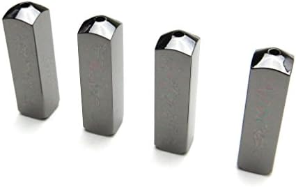 Modern Elements Metal Aglets Shoelace Tips - Gunmetal