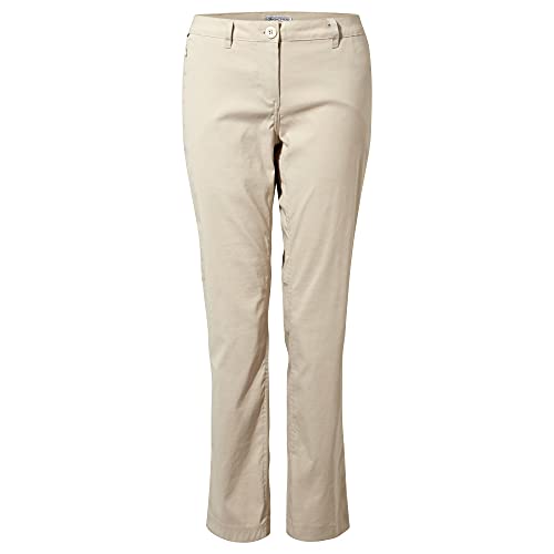 Craghoppers Damen Kiwi Pro Ii Hose, Strapazierfähig Wanderhose, Gelb (Desert Sand), 46 EU