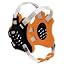 Black/Orange/White