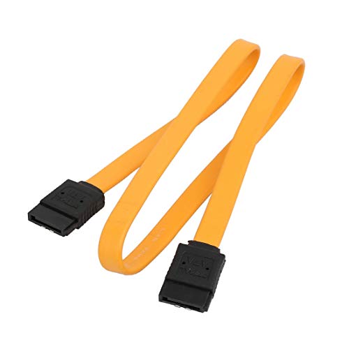Cable de extensión SATA hembra a hembra 50 cm amarillo miniatura 2
