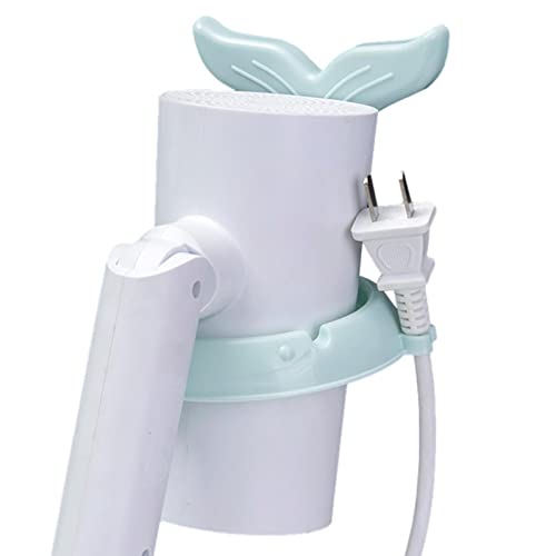 Soporte para secador de pelo | Soporte para secador de pelo sin uñas en forma de | Soporte organizador para secador de baño con montaje en pared para baño, uso doméstico