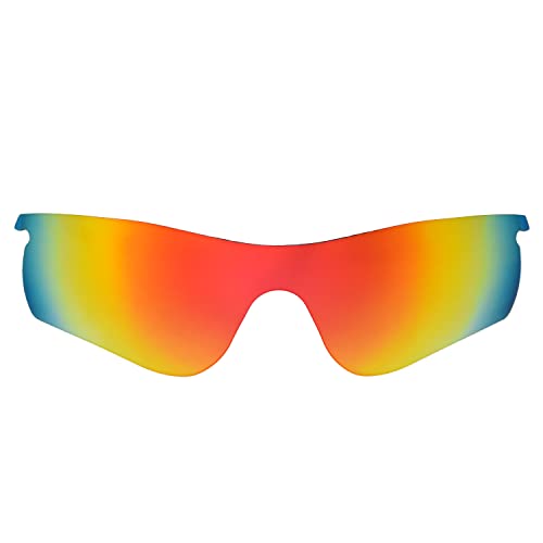 Objectifs Radarlock Path de rechange compatibles Oakley couleur rouge taille unique