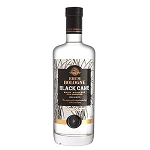 Rhum Bologne – Black Cane – Rhum Agricole Blanc de la Guadeloupe 100% Canne Noire 50% (1 x 0.7L)