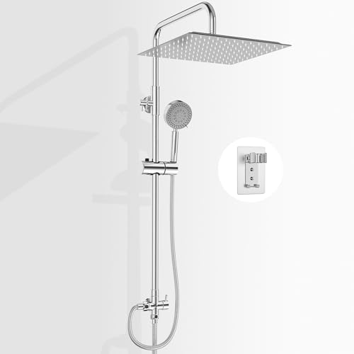 BIMVER Shower Mixer Set with Rainfall Shower Head