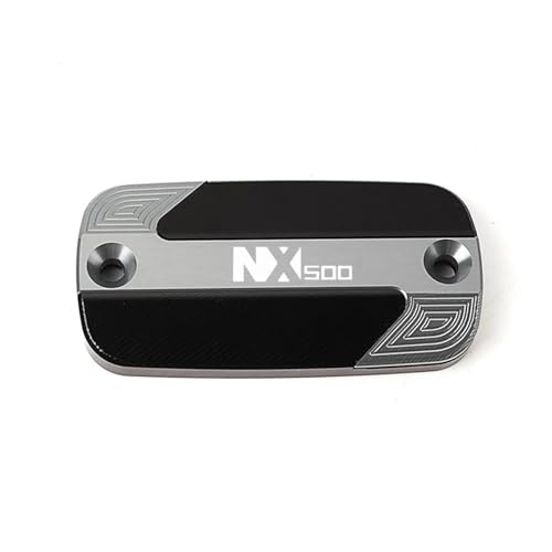 Accesorios de protección Depósito Líquido Frenos Delantero Para Motocicleta Tapa Llenado De Aceite Motor, Accesorios Para Moto Para HONDA NX500 NX 500 Nx500 Nx 2023 2025 2024(Grey)