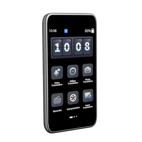 Traducteur de langue de voyage D5 portable WiFi pour explorer le monde sans barrière