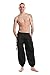 FANTAZIA Pantalon Aladin Printemps ete Basic Ethnic Mixte Noir - Taille S au XXXL Noir
