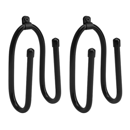 APOMOONS Support mural pour tuyau d'aspirateur, 2 pièces support skateboard avec tournevis, support mural pour tuyau d'arrosage, support mural pour...