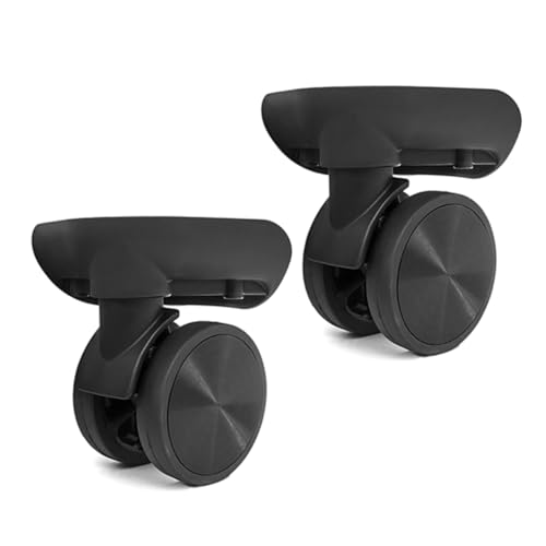 1 Pair Replacement Luggage Wheels Durable and Smooth Rolling Suitcase Parts
