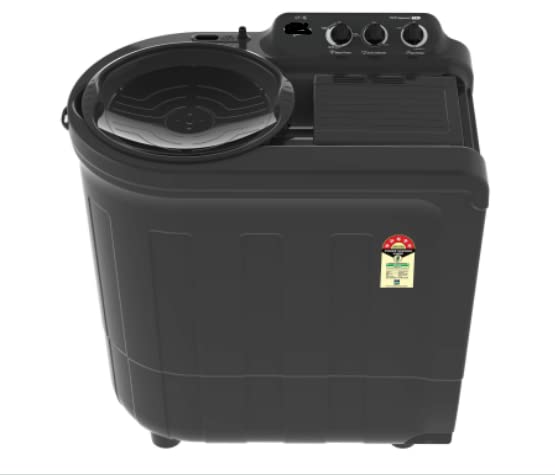 Shiva Enterprises 7.5 Kg 5 Star Semi-Automatic Top Loading Washing Machine (ACE 7.5 Supreme, Grey Dazzle)