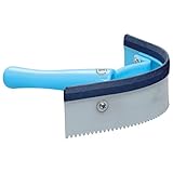 china imperial bern Kunststoffzähne Imperial Riding Schweißabzieher einhändig mit Gummilippe PVC (Blue-Navy-Silver)