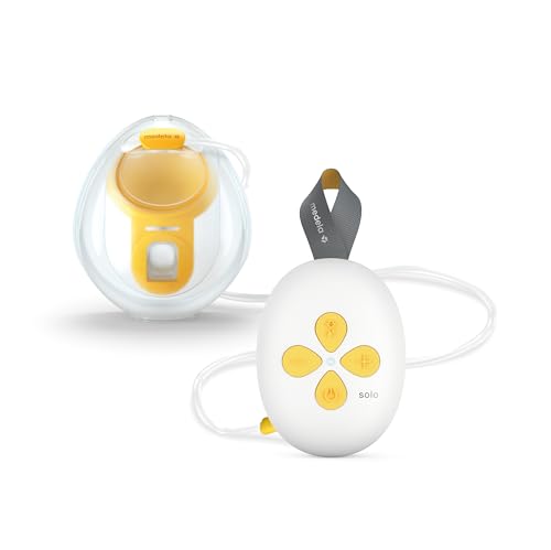 Bomba Tira Leite Elétrica Solo-Hands Free Medela | Extrator Elétrico Simples para a Extração com Mãos Livres
