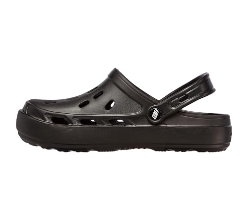 Image of Skechers mens Skechers Mens Swifters - Steady Black Lifestyle Shoes Sandal