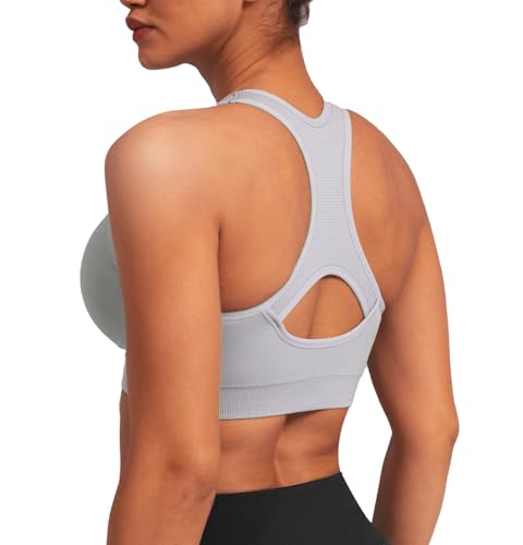 MIRITY Women Racerback Sports Bras - High Impact Workout Gym Activewear Bra