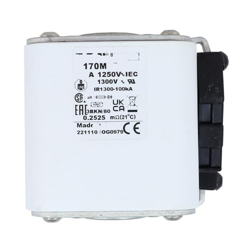 Fusible 170M6539 Cube taille européenne pour une installation à extrémité plate