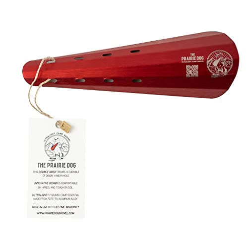 The Prairie Dog - Ultralight Camp Shovel Trowel for Backpackers - 0.7 Ounces/Extendable...