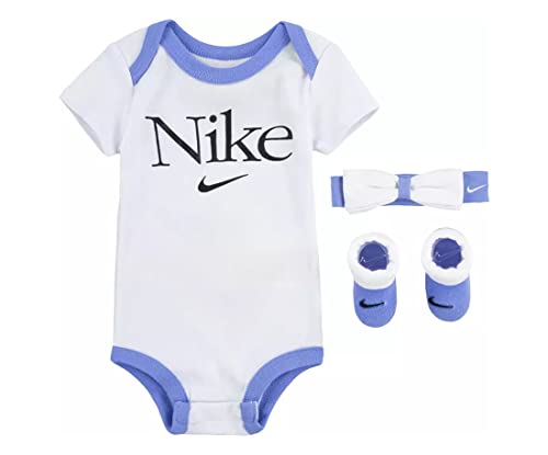 Image of Nike Baby's Bodysuit, Hat and Booties 3 Piece Set