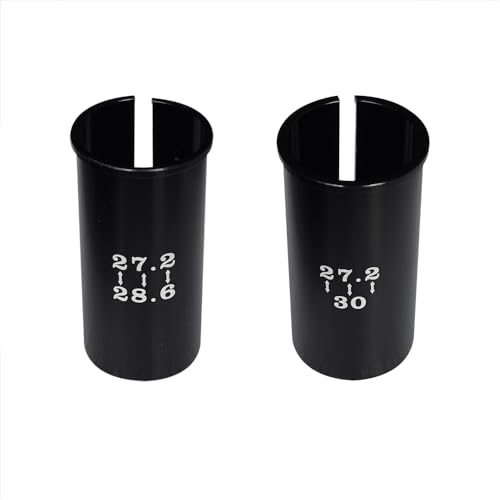Xmomx SEATAD-(272)-7SET Set Of 7 Sizes Bike Seat Post Adapter Shim Seat Post Adapter Bicycle Seat Tube Conversion Sleeve 27.2Mm To 28.6/30/30.4/30.8/30.9/31.6/33.9Mm 60Mm Aluminum Alloy thumb #3