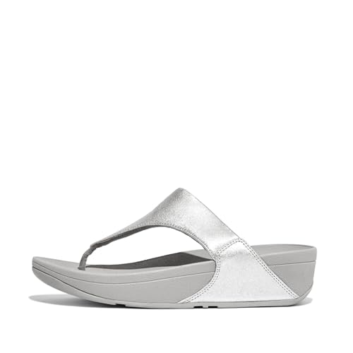 Image of FitFlop Women's Lulu Leather Toe-Post Thong Sandals