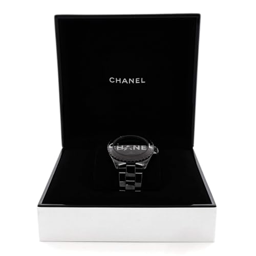 Pre-Loved J12 Wanted de Chanel Automatc Watch Ceramic and Stainless Steel 38, Black2
