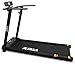 Tapis Roulant elettrico Home Fitness, Tappeto da corsa pieghevole (2.5 HP picco) salvaspazio con Bluetooth integrato, Sensore Cardio, Velocità regolabile 14 km/h, App KINOMAP ZWIFT FitShow (Nero)
