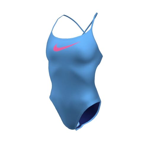NIKE Swimwear Traje de baño de Dos Piezas, University Blue, 40 Mujeres
