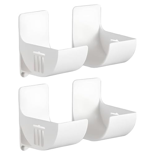 Pyuyan 2 Paires Distributeur de Sac Poubelle pour Armoire, Support Mural pour Sacs Poubelle, Organisateur de Sac Poubelle Mural, pour la Cuisine, la Salle de Bains, Le Garde-Manger Rangement