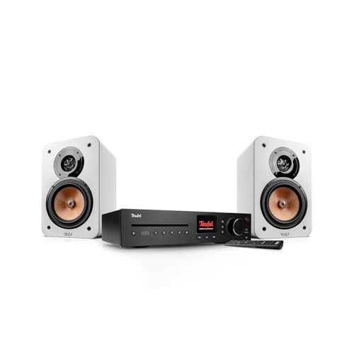 Teufel Ultima 20 KOMBO 3 SE - Chaîne HiFi Stéréo avec Bluetooth et CD, Puissante, LAN, WiFi, Radio Numérique Dab+, USB, Système 3 Voies, Musique, Films,...